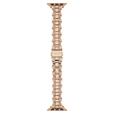 Rose Goldtone Stainless Steel Bracelet Band For Apple Watch - 20MM ​KSS0089