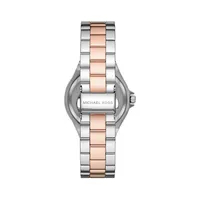 Lennox Three-Hand Twotone Stainless Steel Bracelet Watch MK6989