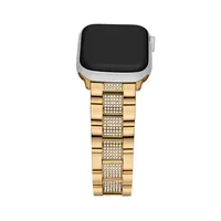 Goldtone Stainless Steel Band For Apple Watch - 18MM MKS8021