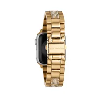 Goldtone Stainless Steel Band For Apple Watch - 18MM MKS8021