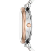 Carlie Two-Tone Stainless Steel & Link Bracelet Analog Watch ​ES5156