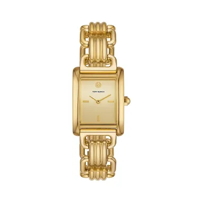 Tory Burch ​Eleanor Goldtone Stainless Steel Bracelet Watch TBW1026 | Square  One