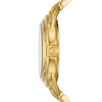 Miller Goldtone Stainless Steel Bracelet Watch TBW7220