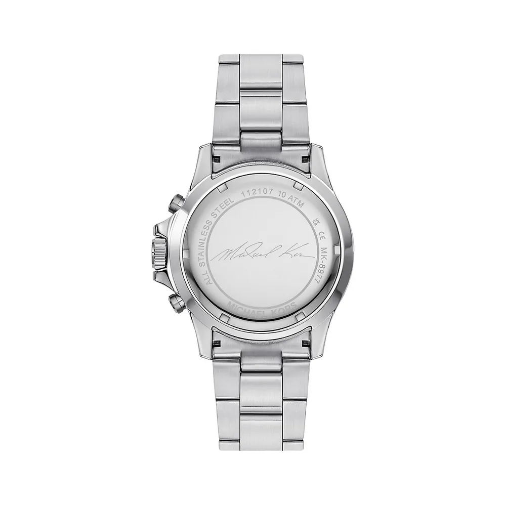 Michael Kors Everest Stainless Steel Bracelet Chronograph Watch MK8980 |  Scarborough Town Centre