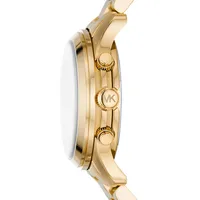 Runway Goldtone Stainless Steel Chronograph Bracelet Watch​ MK7323