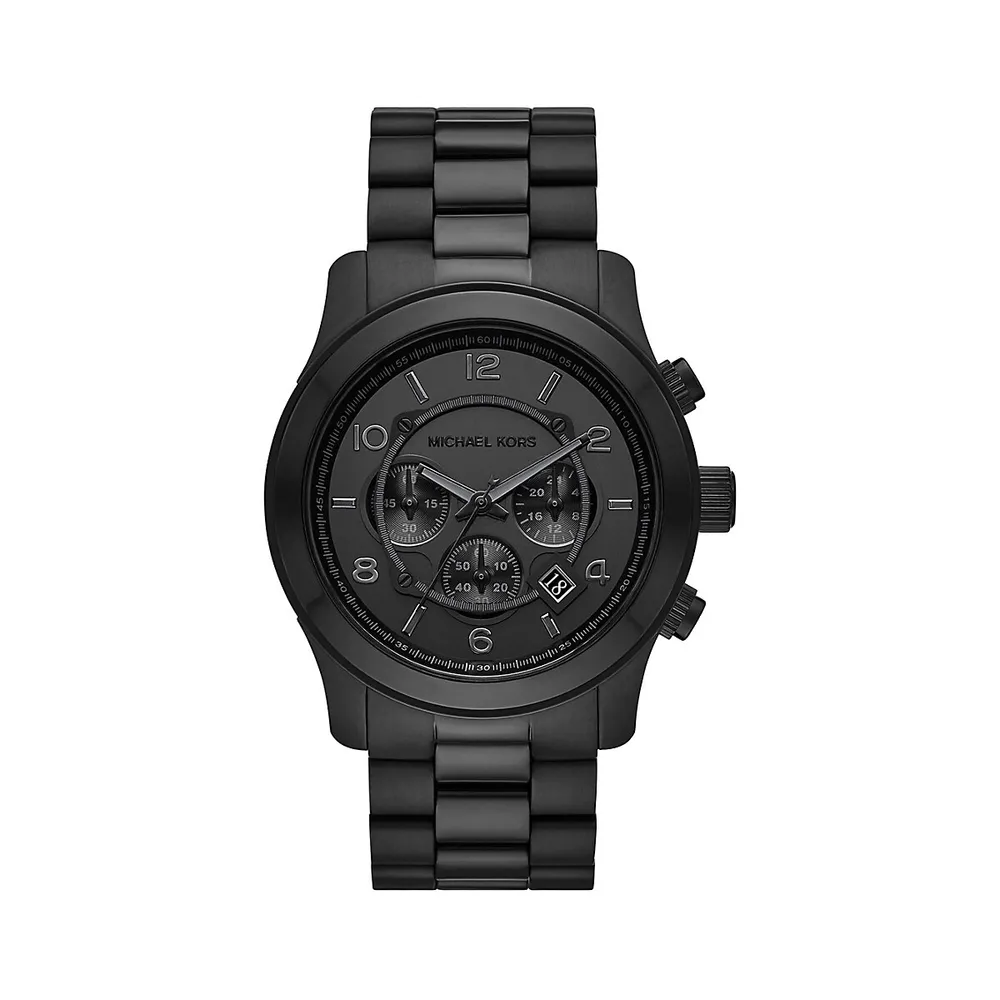 Runway Stainless Steel Chronograph Bracelet Watch MK9073