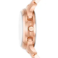 Runway Rose-Goldtone Stainless Steel Chronograph Bracelet Watch​ MK7327