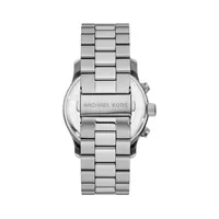 Runway Stainless Steel Bracelet Chronograph Watch MK9105