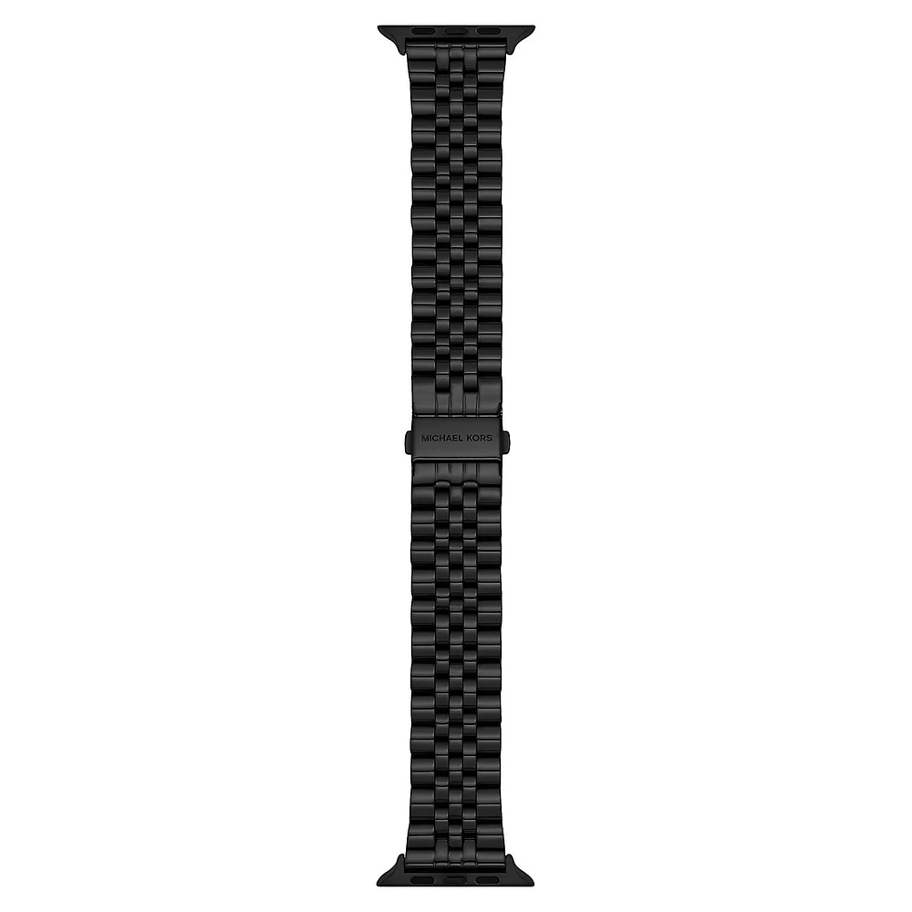 Black-Tone Stainless Steel Apple Watch Bracelet MKS8056E