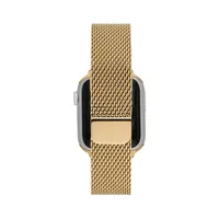 Goldtone Stainless Steel Mesh Apple Watch Bracelet MKS8052E