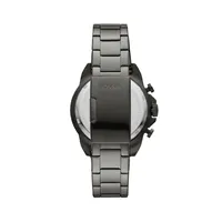 Bronson Chronograph Smoke Stainless Steel Bracelet Watch FS6017
