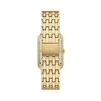 Raquel Glitz Goldtone Stainless Steel Bracelet Watch ES5304