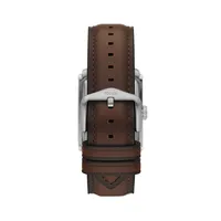 Carraway Brown Leather Strap Watch FS6012