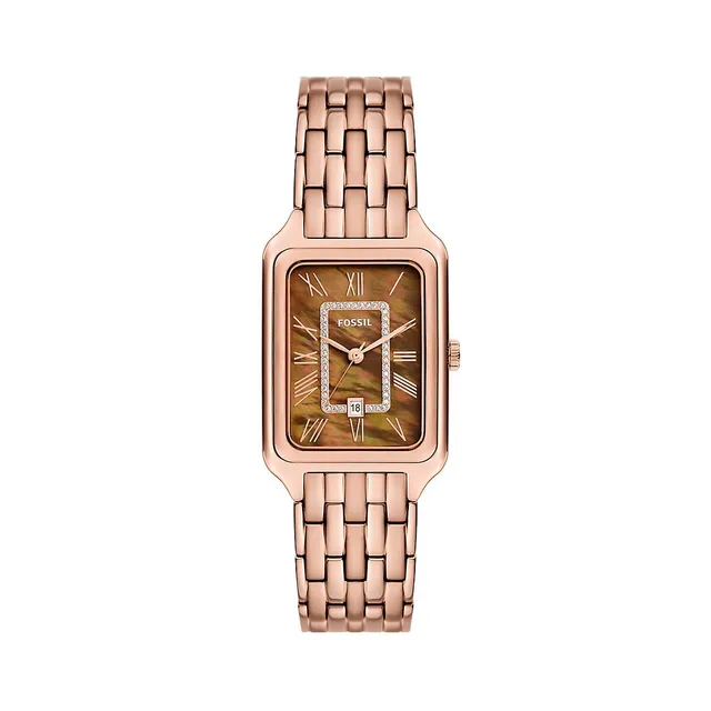 Raquel Rose Goldtone Stainless Steel Bracelet Watch ES5323