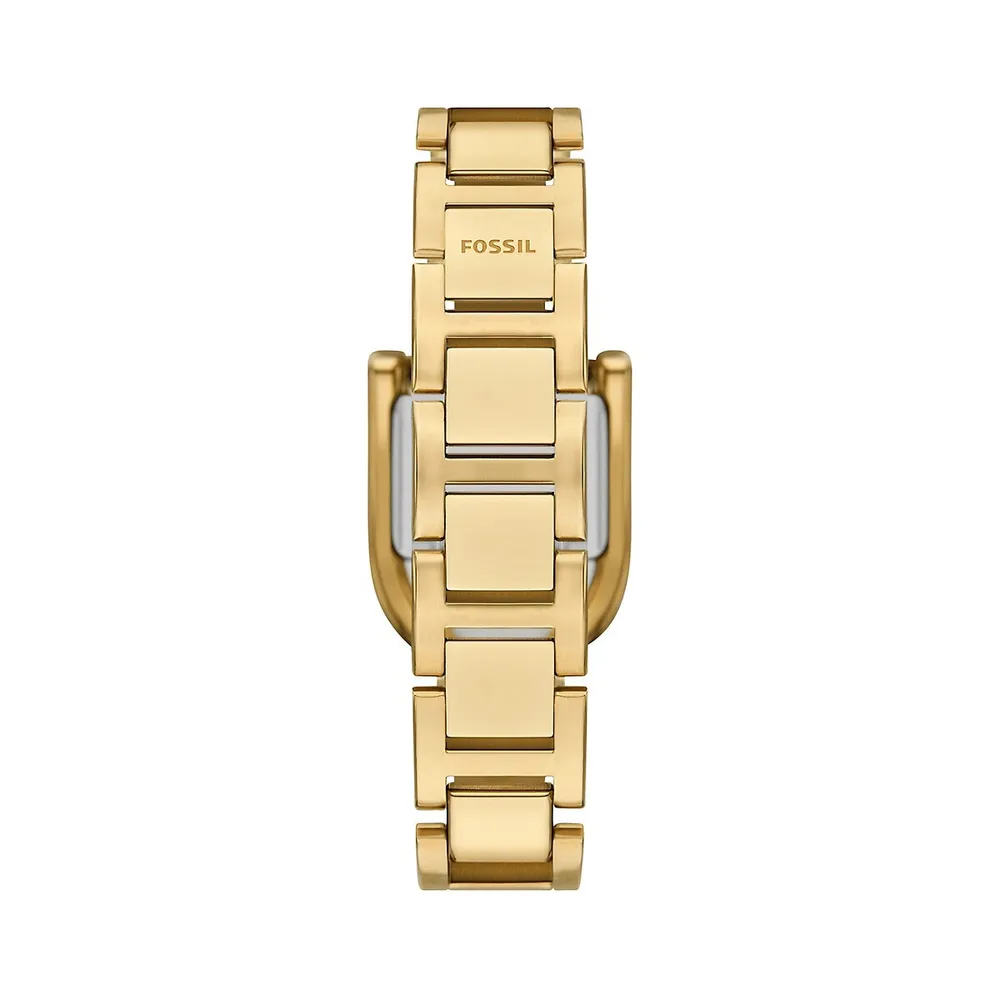 Harwell Goldtone Stainless Steel Bracelet Watch ES5327