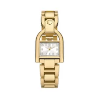Harwell Goldtone Stainless Steel Bracelet Watch ES5327