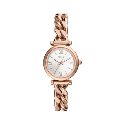 Carlie Rose Goldtone Stainless Steel Bracelet Watch ES5330
