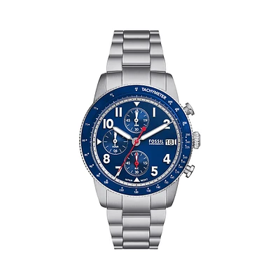 Sport Tourer Stainless Steel Bracelet Chronograph Watch FS6047