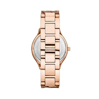 Runway Rose-Goldtone Stainless Steel Bracelet Watch MK7473