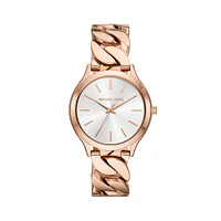 Runway Rose-Goldtone Stainless Steel Bracelet Watch MK7473