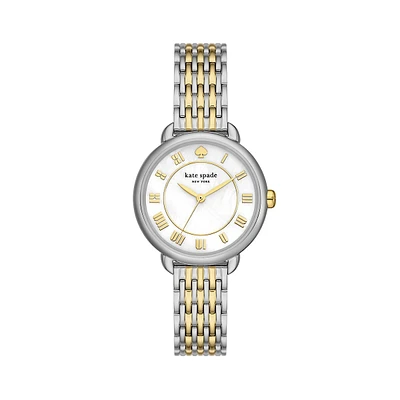Lily Avenue Two-Tone Stainless Steel Bracelet Watch KSW1822
