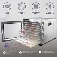 Stainless Steel Electric Food Dehydrator Machine For Drying Jerky