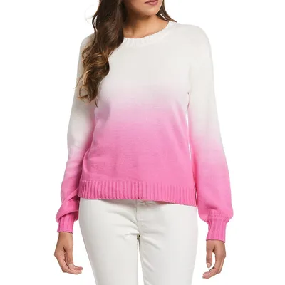 Ella Ombré Pullover Sweater