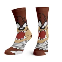 Looney Tunes Taz The Tasmanian Devil Unisex Animigos Crew Sock