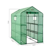 2-Tier 8-Shelf Greenhouse Cover