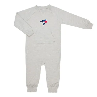 Mlb Grey French Terry Baby Jumpsuit