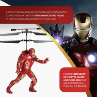 Marvel Avengers Iron Man Flying Figure Ir Helicopter