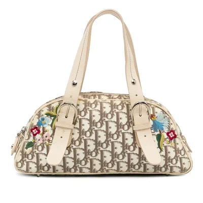 Pre-loved Diorissimo Flowers Oblique Handbag
