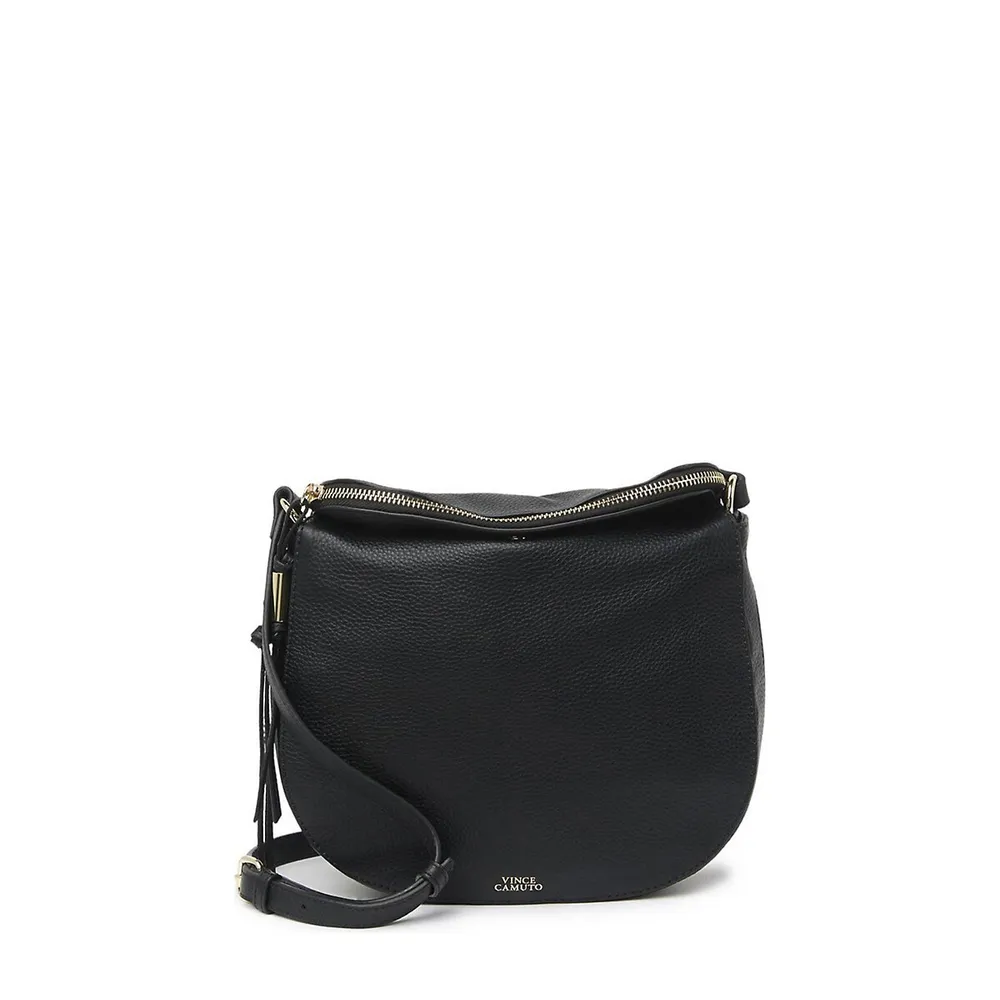 kenzy large leather crossbody bag