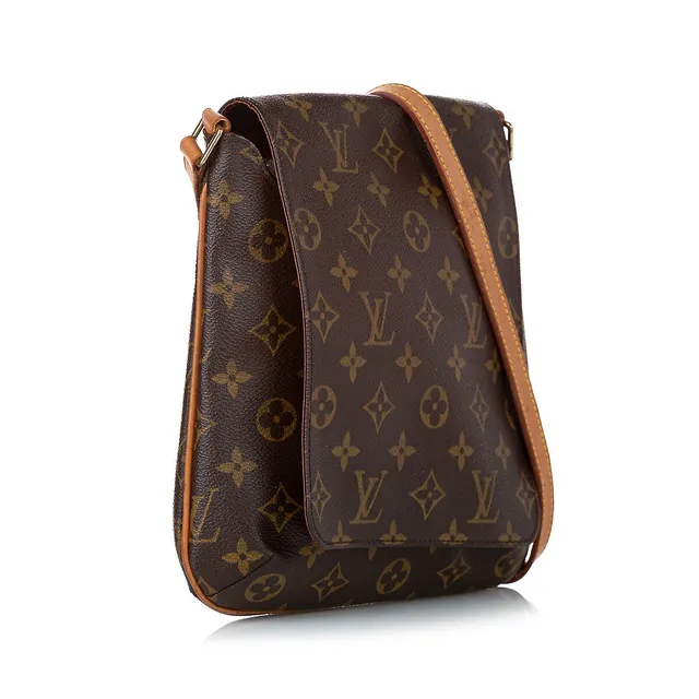 Louis+Vuitton+Musette+Salsa+Crossbody+PM+Brown+Canvas for sale