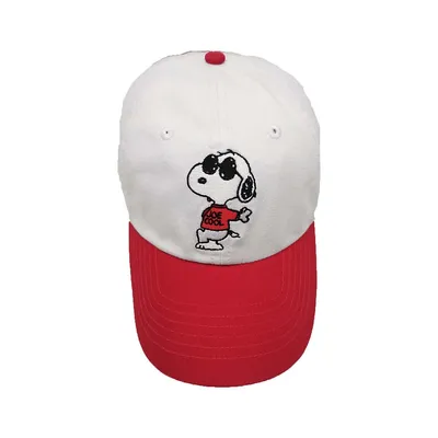 Peanuts Snoopy Joe Cool Sunglasses Adjustable Hat