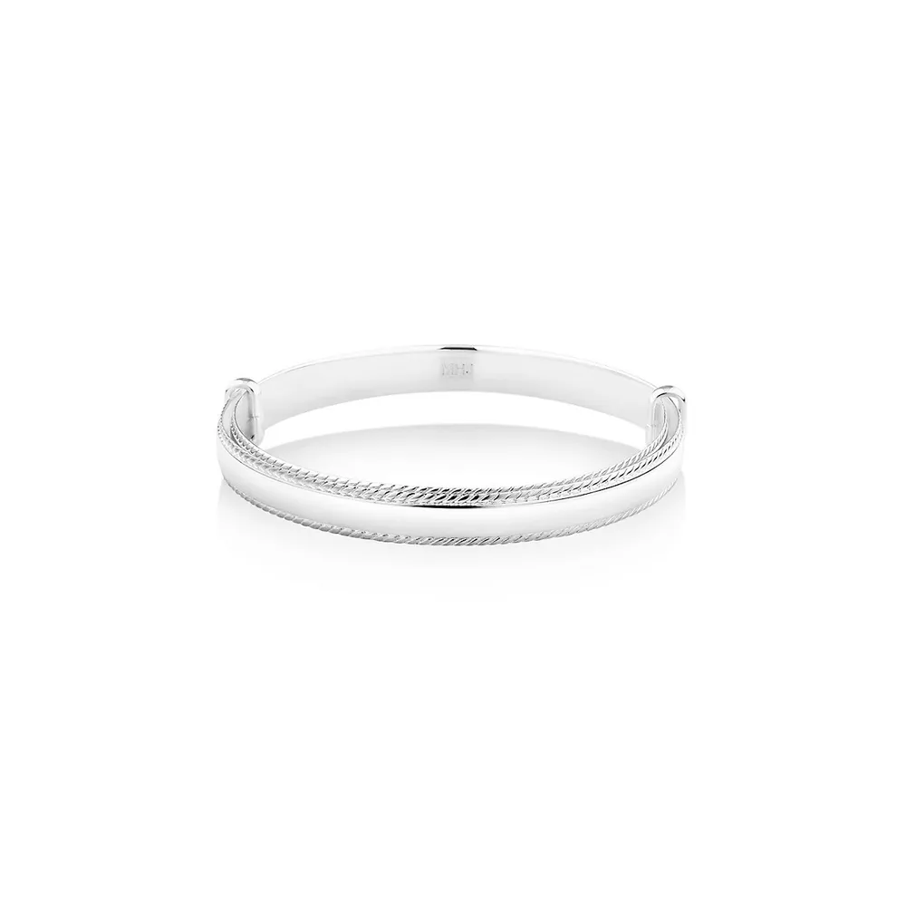 White Gold Diamond Bangle Beaverbrooks Baby Bangles Michael Hill
