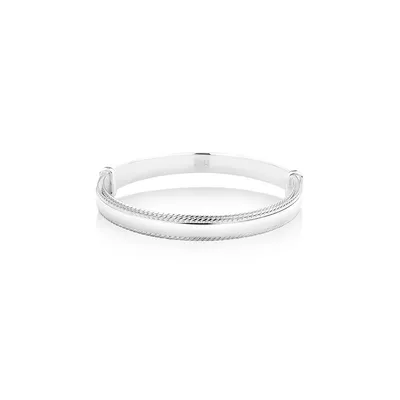 42mm Expandable Baby Bangle In Sterling Silver