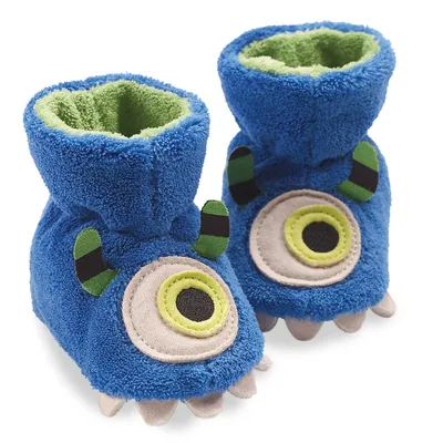 Toddler's Easy Critter Bootie Slippers