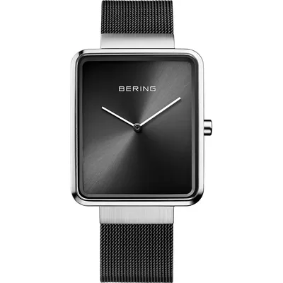 Men's Classic Stainless Steel Watch In Silver