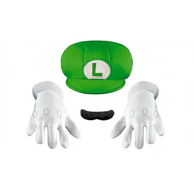 Mario Bros Luigi Child Accessory Kit