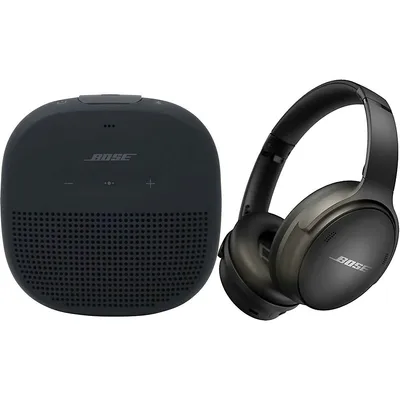 Quietcomfort 45 Noise-canceling Headphone (black) + Soundlink Micro Bluetooth Speaker (black)