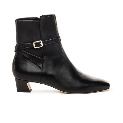 Houston Leather Ankle Bootie
