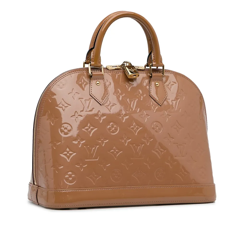 Monogram Vernis Louis Vuitton Preloved Alma PM Bag