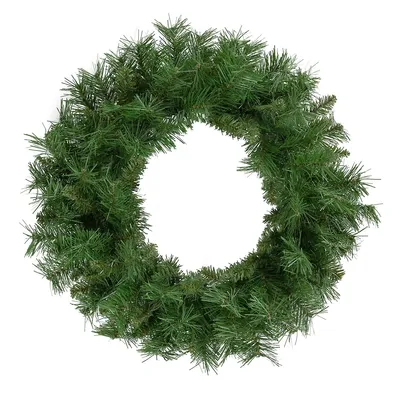 Chatham Pine Artificial Christmas Wreath, 24-inch, Unlit