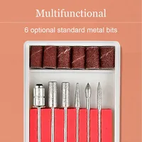 Electric Nail Drill File Acrylic Art File Manicure Pedicure Portable Machine Kit For Nails Polishing Shape Tools