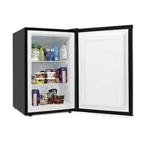Costway 3 Cu.ft. Compact Upright Freezer W/single Stainless Steel Door Removable Shelves
