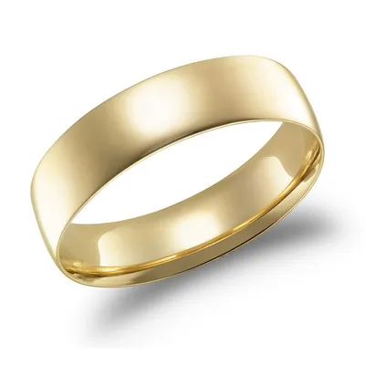 14k Gold 5mm Band Ring