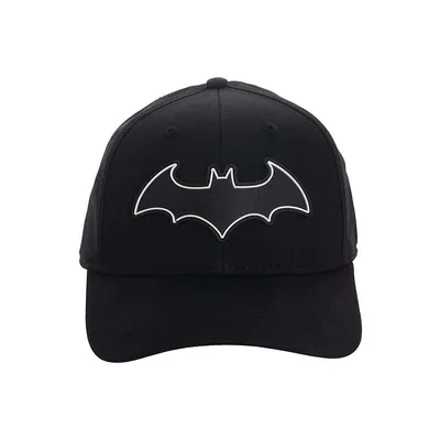 Dc Comics Batman Logo Mens Flex Fit Hat