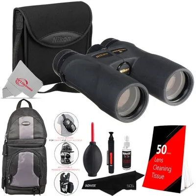 10x42 Prostaf 5 Wp Binocular 7571 + Lens Tissue + Backpack + 5pc Cleaning Kit