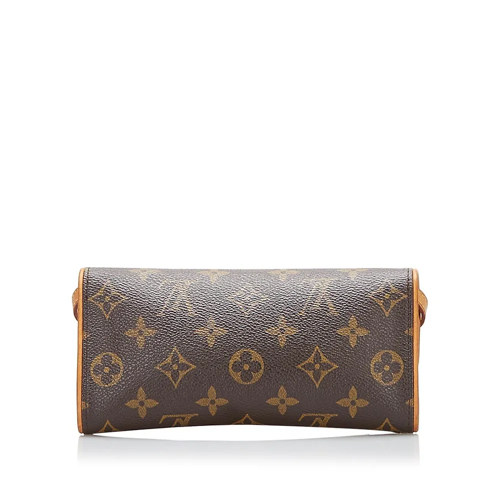 Pre-Owned Louis Vuitton Reporter Monogram PM Brown 